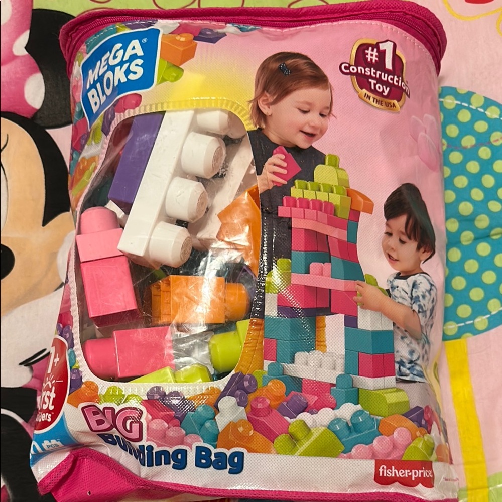 Big Building Bag - Pink